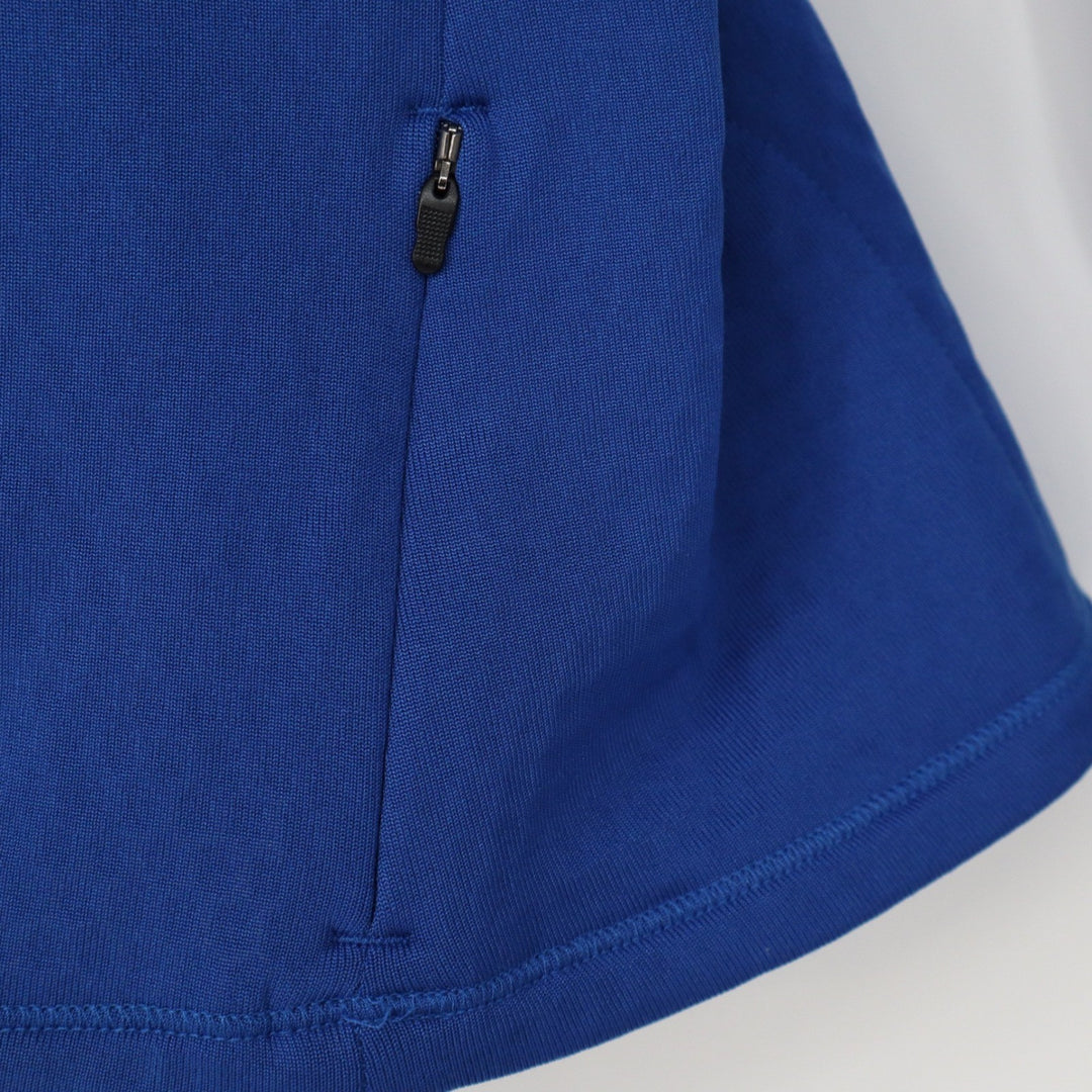 DSG Womens Run Grid 1/4 Zip Pullover Team Royal Blue Size S