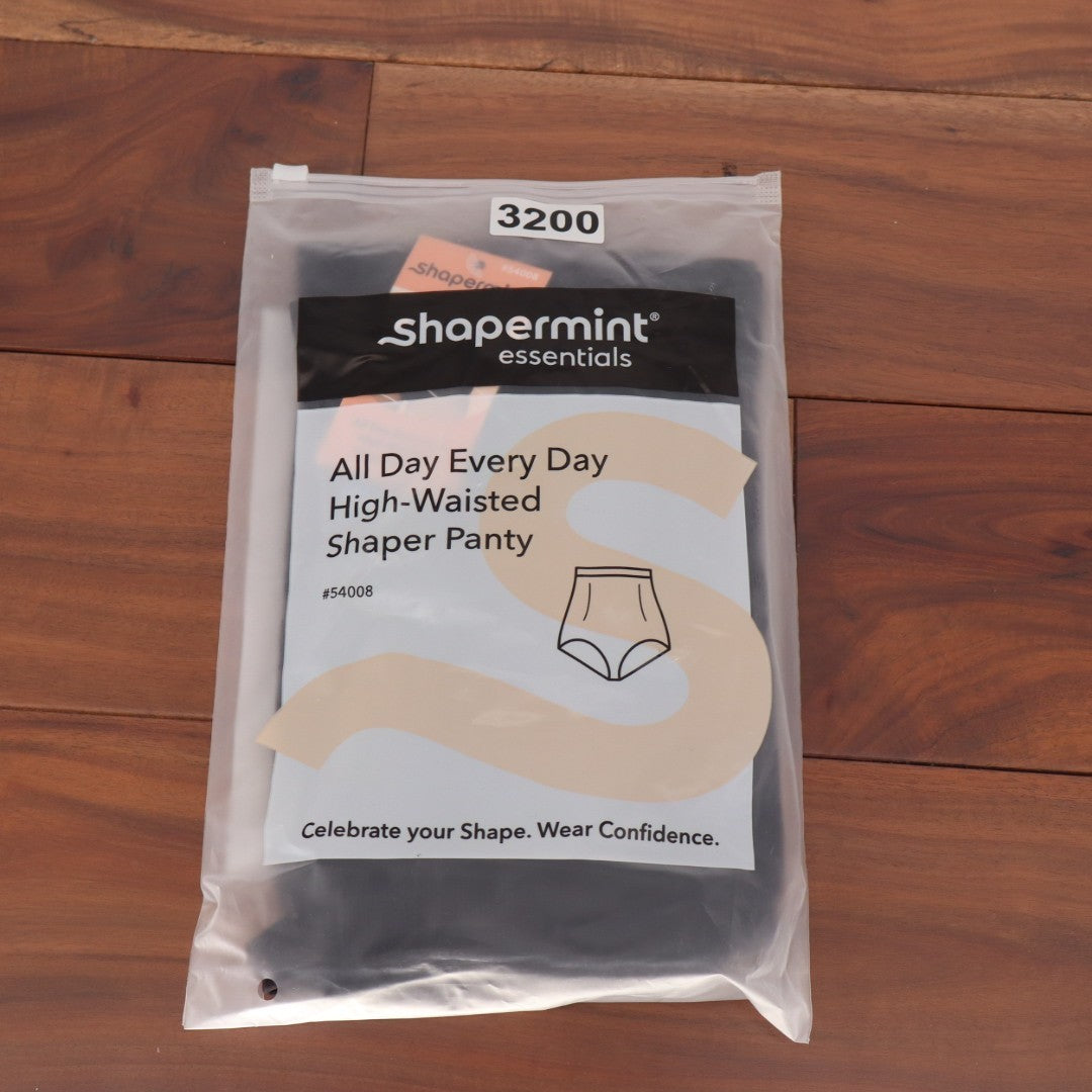 Shapermint Essentials All Day Every Day High Waisted Shaper Panty XL/2XL Black