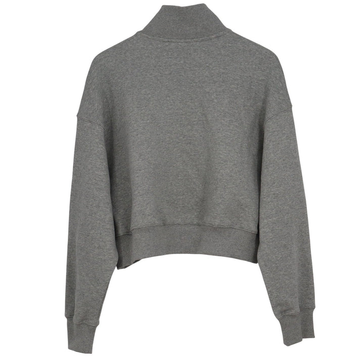 Nike USA Hockey Phoenix Crop Quarter Zip Sweatshirt Grey L