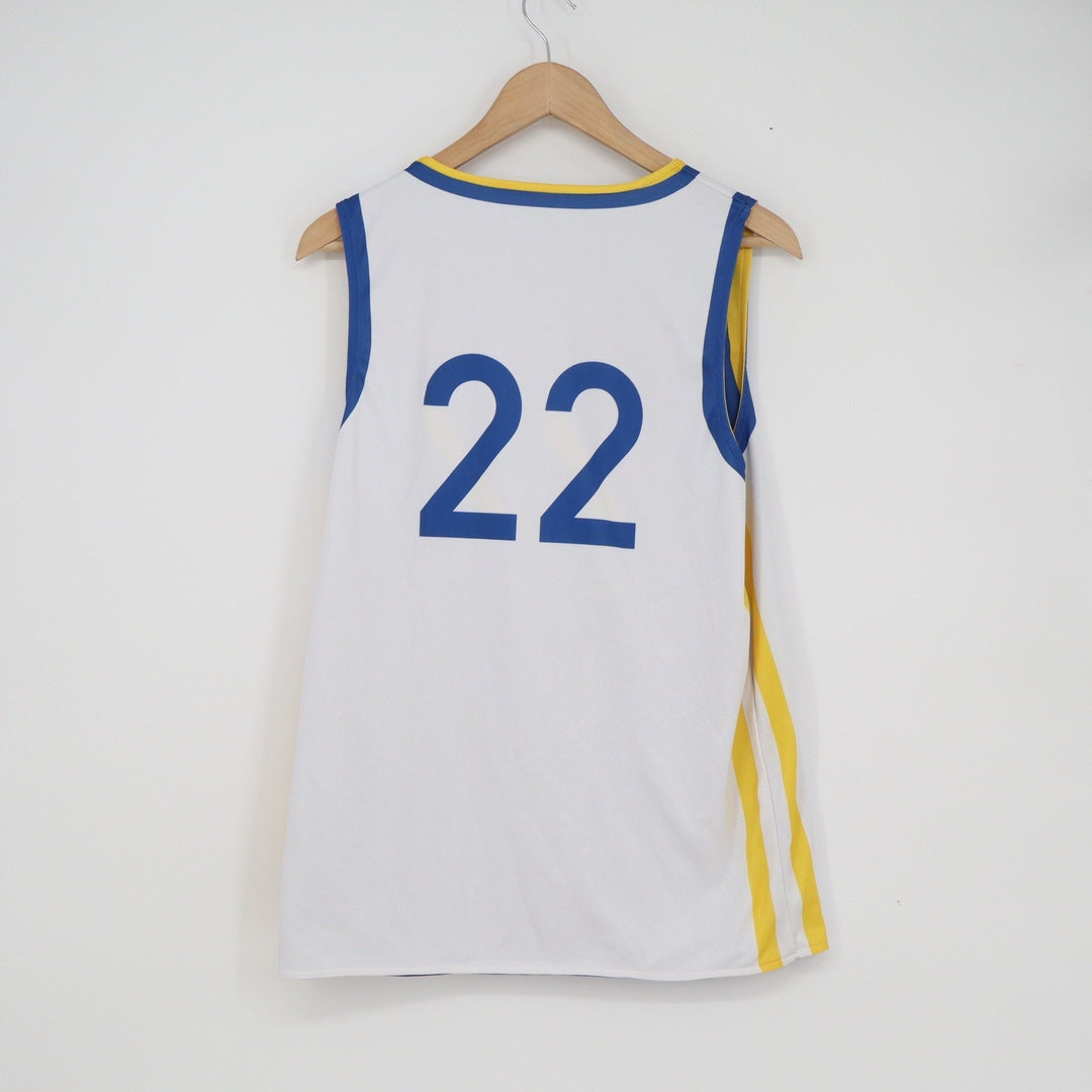Golden State Warriors Academy Reversible Jersey Andrew Wiggins 22 Mens Small