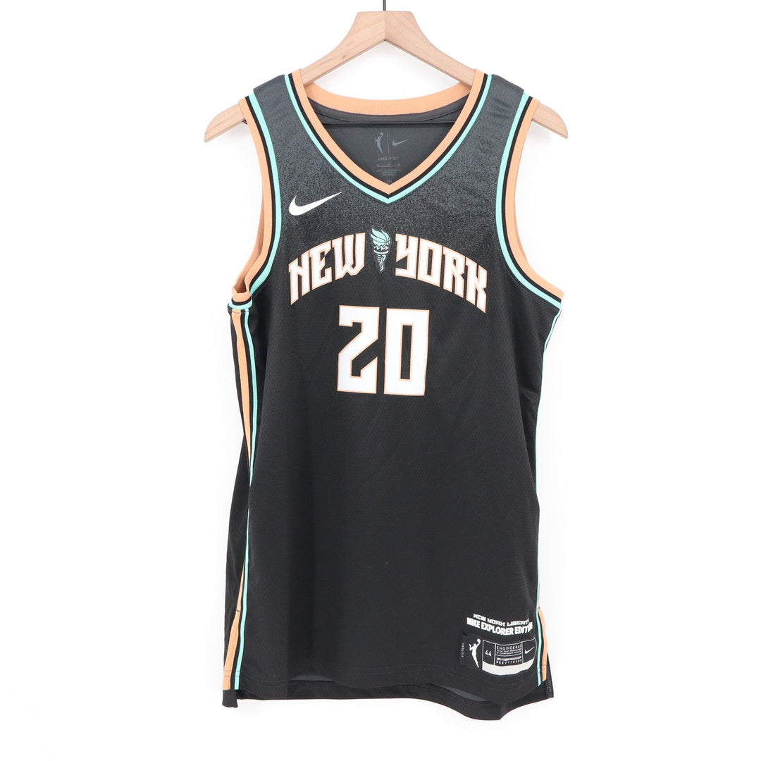 Nike New York Liberty Sabrina Ionescu Explorer Edition Jersey Black