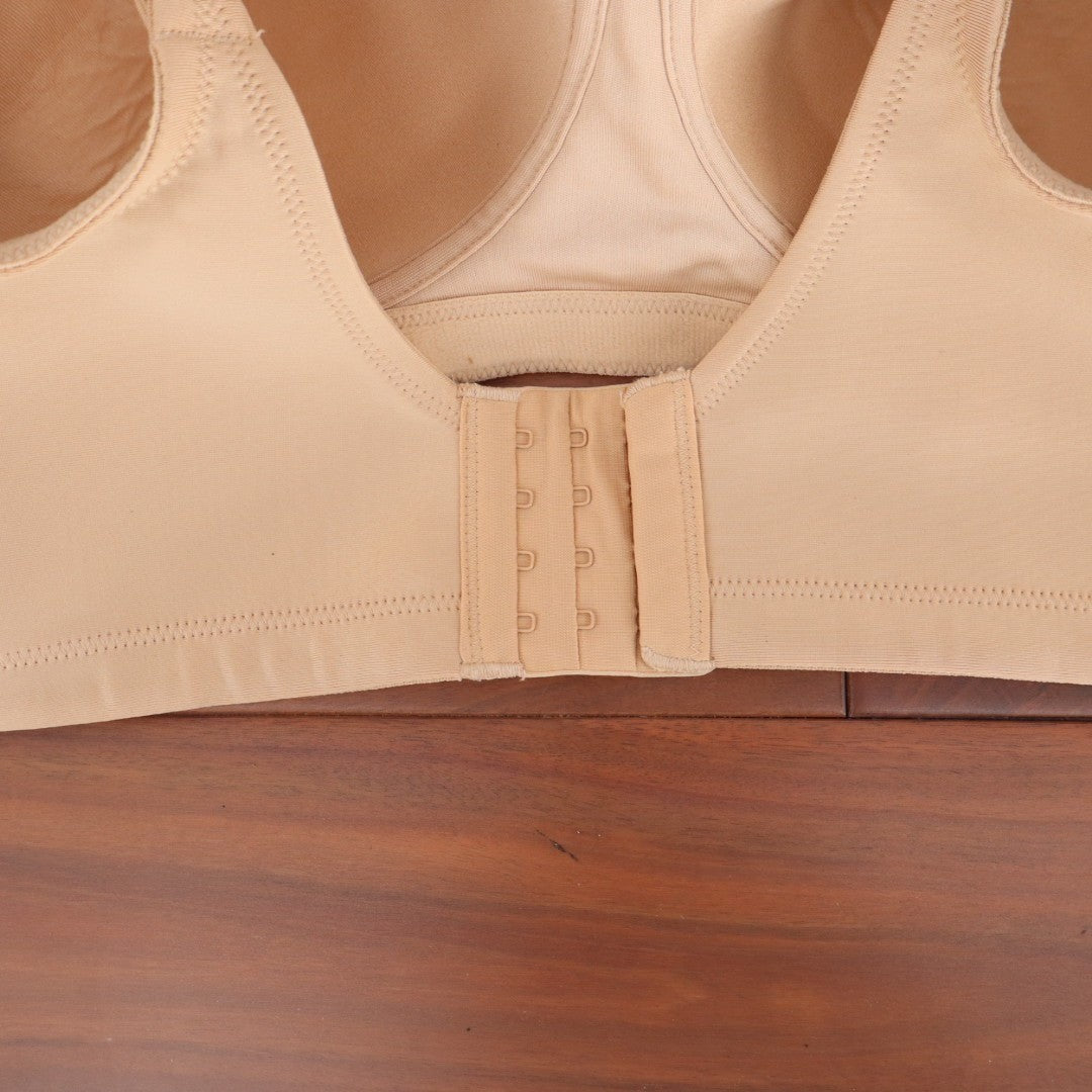 Vanity Fair Full Figure Beauty Back Smoother Wireless Bra Womens 42DDD Beige