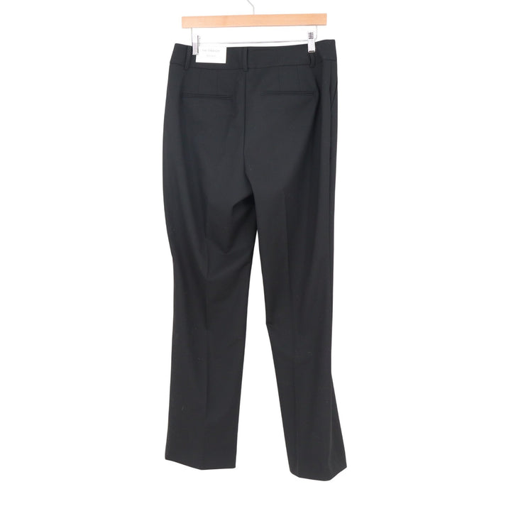 Ann Taylor Factory The Straight In Curvy Black Dress Pants Size 8 Professional