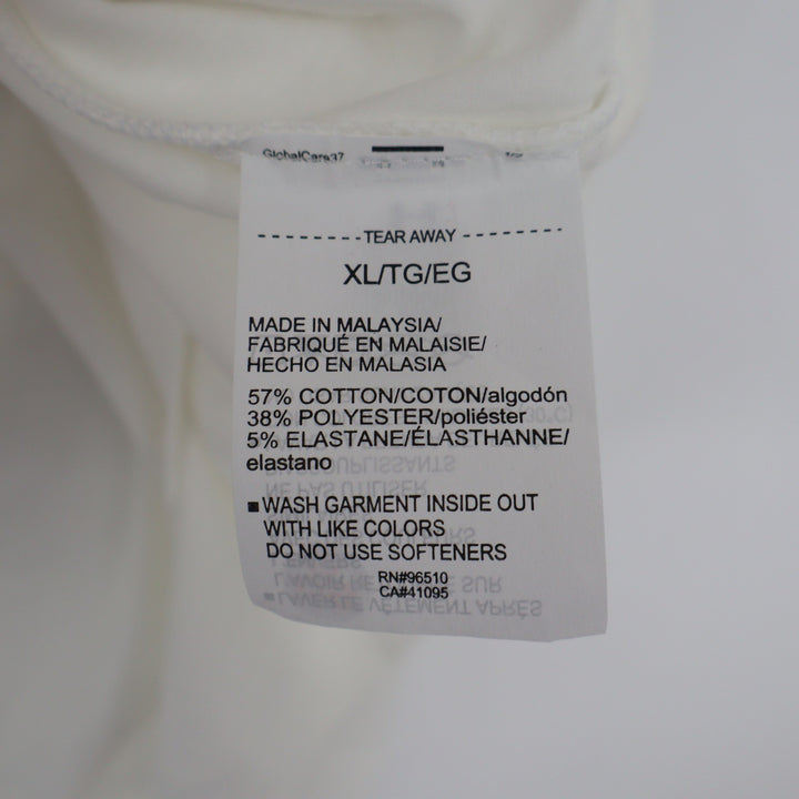 Under Armour Mens Evol Logo SS White Graphic T-Shirt XL