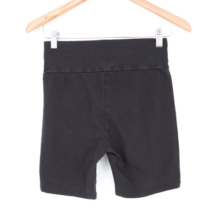 Full Tilt Athletic Shorts womens Medium Black Stretch Cotton High Waisted Yoga