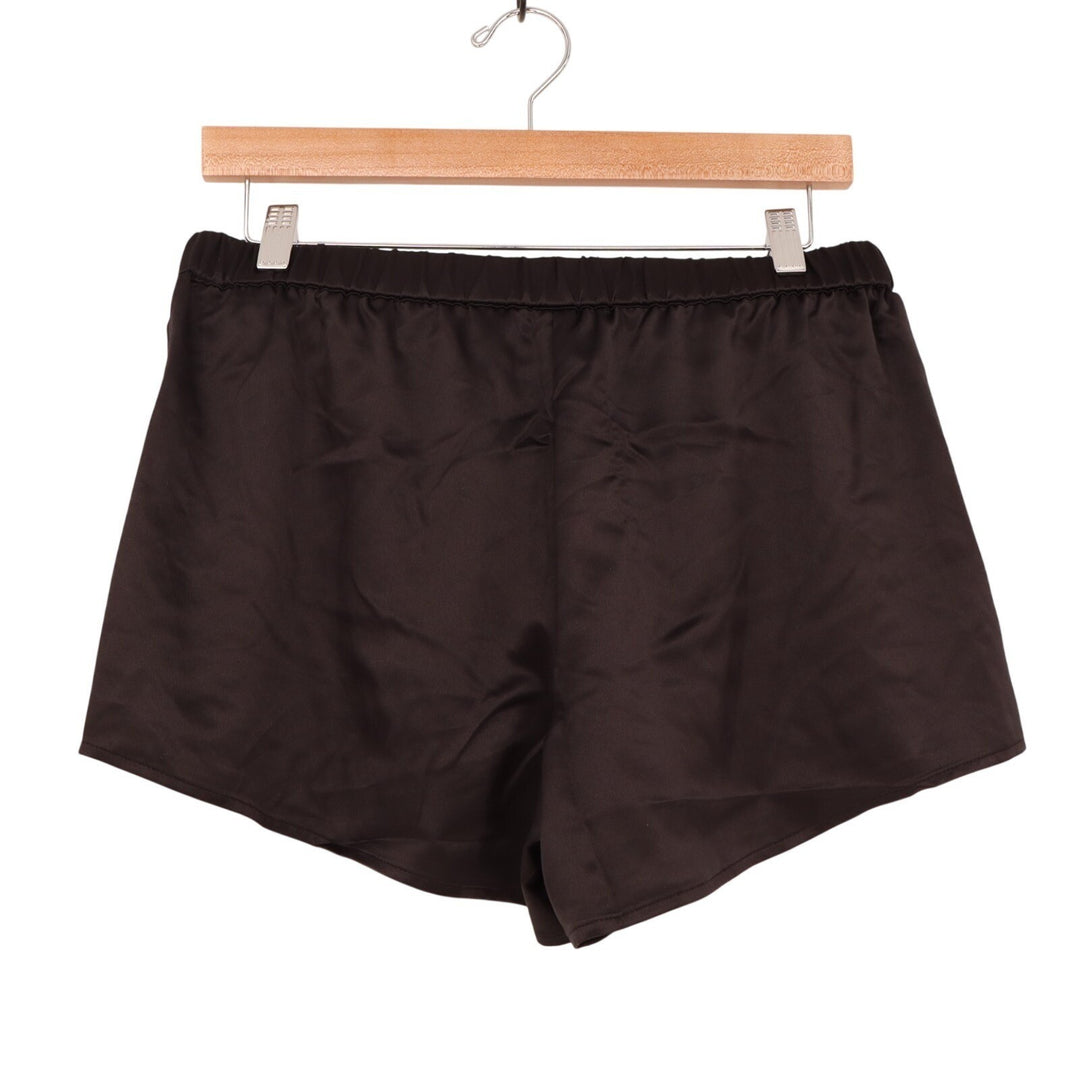 INC International Concepts Intimates Sleep Shorts Womens Small Black Stretch