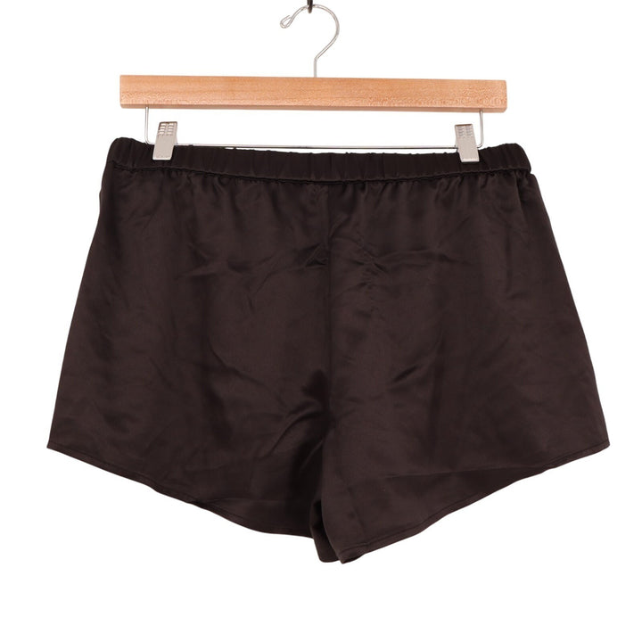 INC International Concepts Intimates Sleep Shorts Womens Small Black Stretch