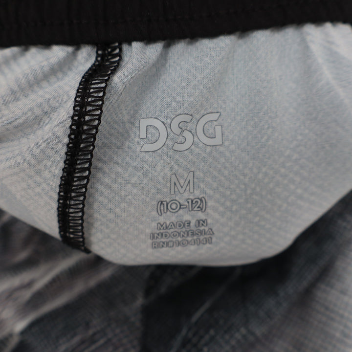 DSG Boys Agility Short Print Pure White AI Formation Size M 10-12 New NWT 9524