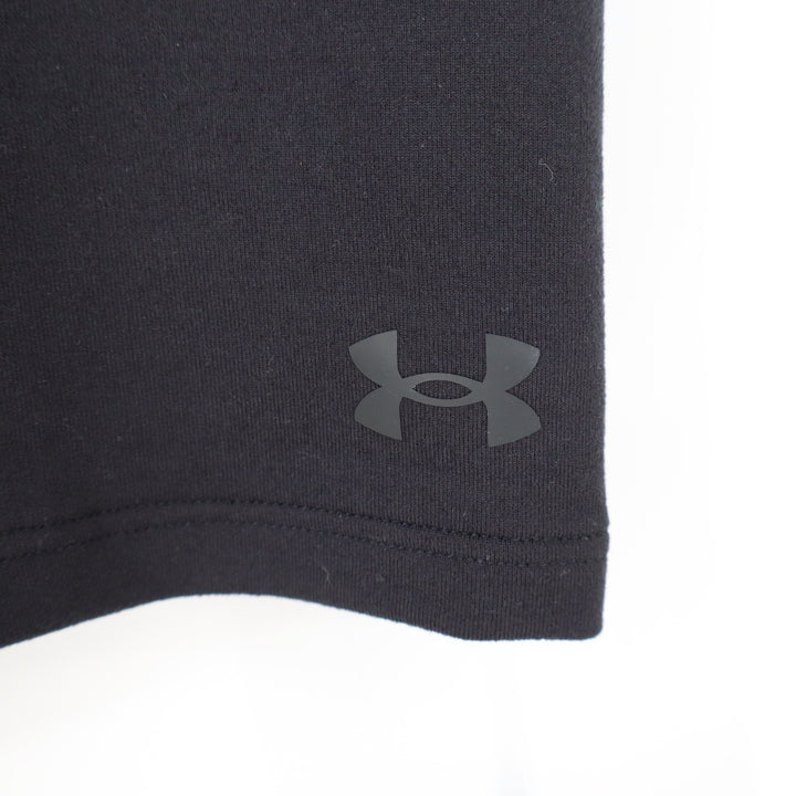 Under Armour Girls Motion Crop Tank Black Fitted Racerback Youth Large YL