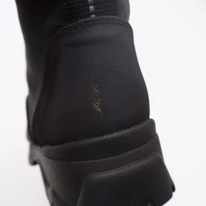Pacific Trail Combat Women Black Fur Lined Ankle Waterproof Winter Hiking Boots