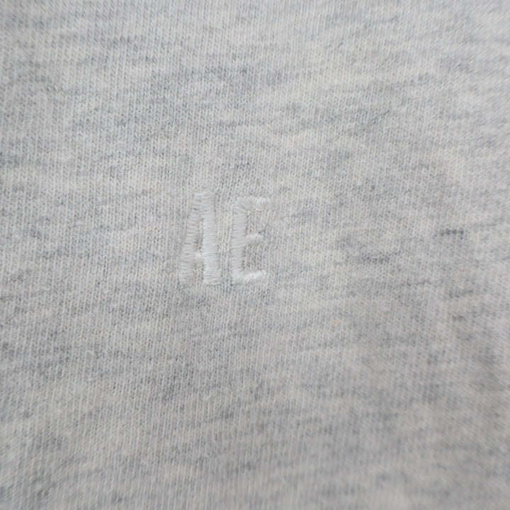 American Eagle Outfitters T-Shirt Mens Medium Gray Cotton Crew Neck Short Sleeve