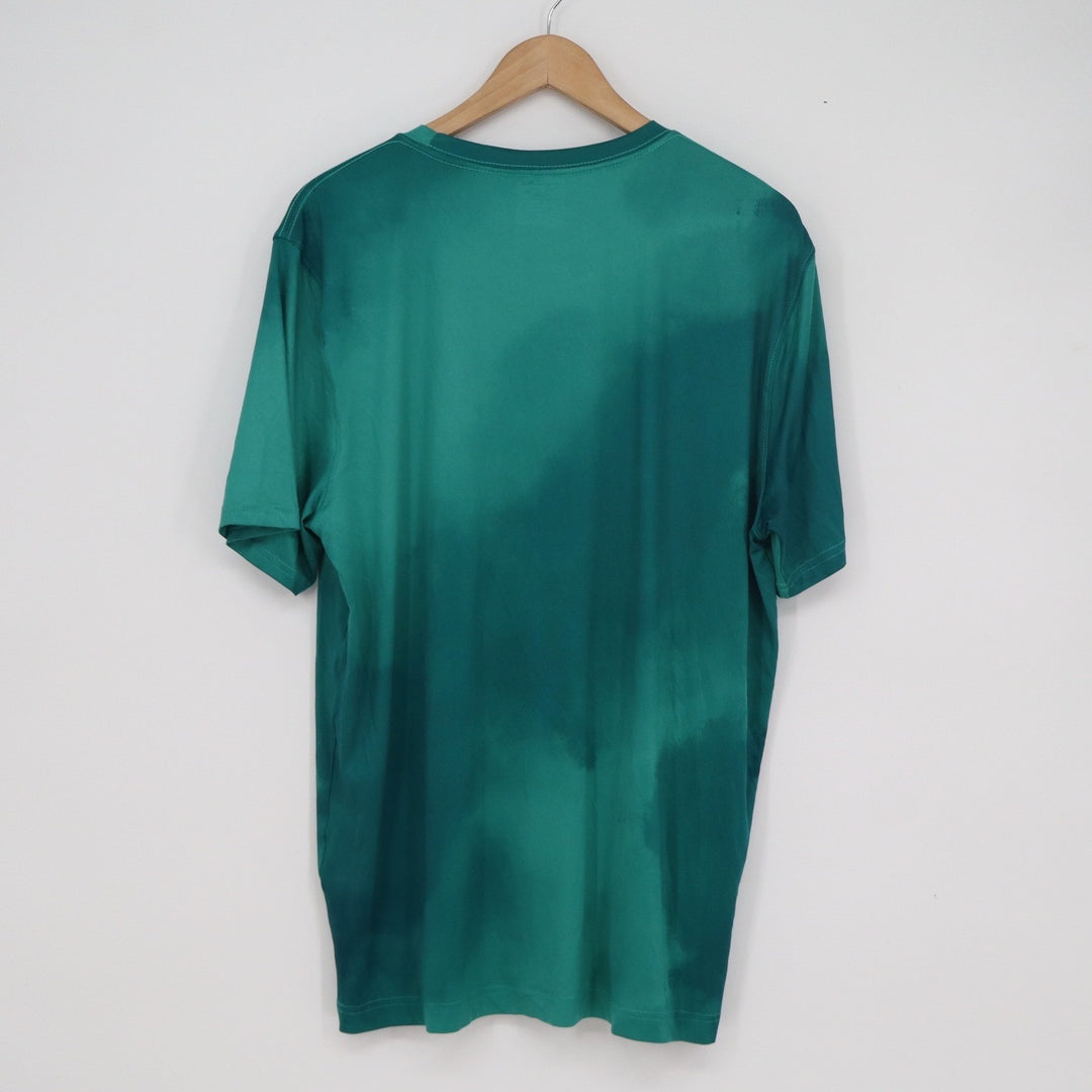 Old Navy Active Cloudmotion Mens Large Teal Green Tie Dye Go-Dry Cool T-Shirt