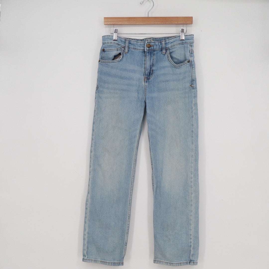 Art Class Boys Relaxed Straight Leg Light Wash Denim Jeans Size 14