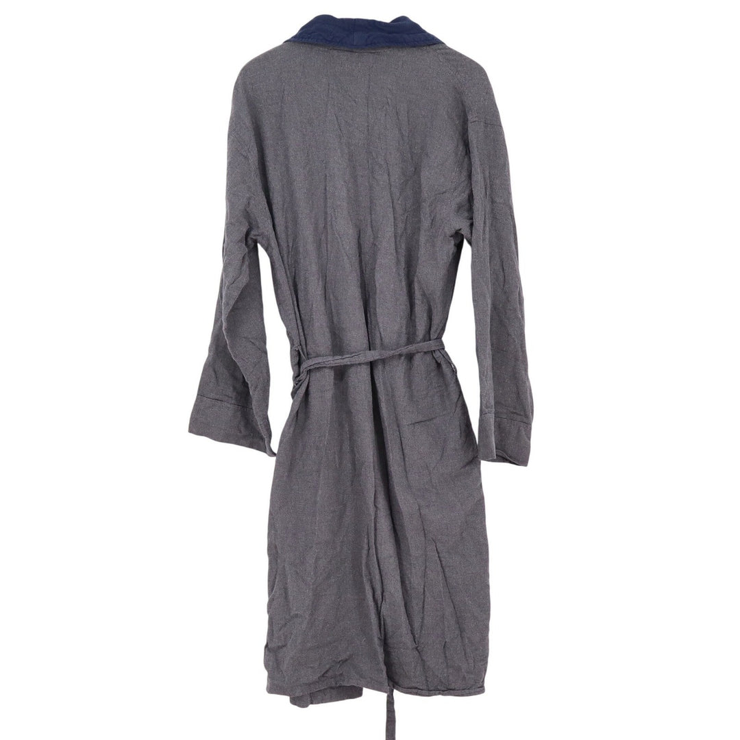 Polo Ralph Lauren Robe Mens S/M Underwear Charcoal Grey Navy Shawl Excellent