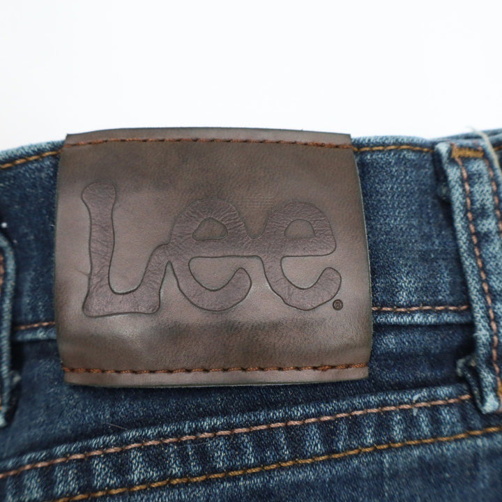 Lee Premium Select Regular Fit Men Jeans 34x32 Blue Cotton Blend