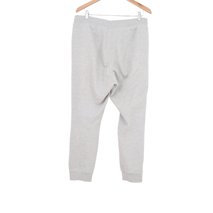 Stratton Mens Heather Gray Graphic Jogger Sweatpants XL Zipper Pockets