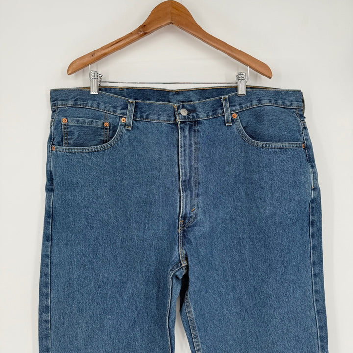 Levi Strauss 550 Relaxed Fit Jeans Men W44 L30 Blue Denim