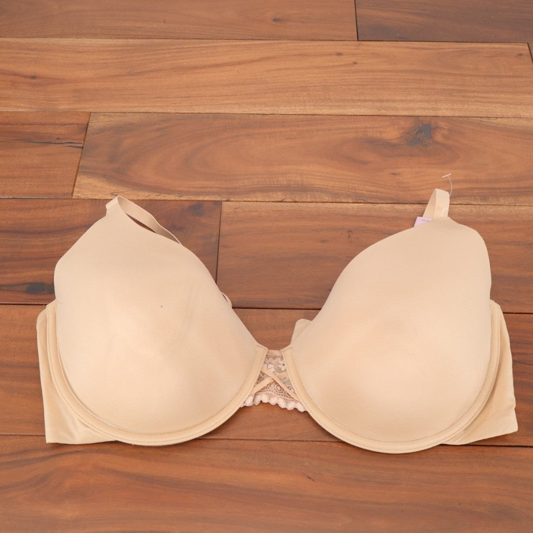 Maidenform Dreamwire Push-Up Bra Womens 40D Nude Nylon Stretch Padded Underwire