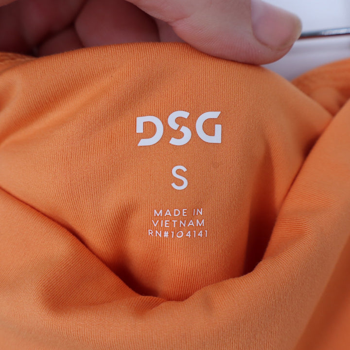 DSG Momentum 7/8 Legging Vintage Orange High Rise Athletic Pockets Womens S NEW