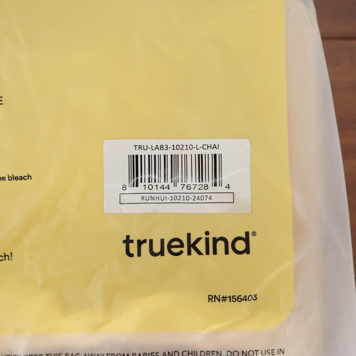 Truekind Supportive Comfort Wireless Shaping Bra Women L Chai Adjustable Straps