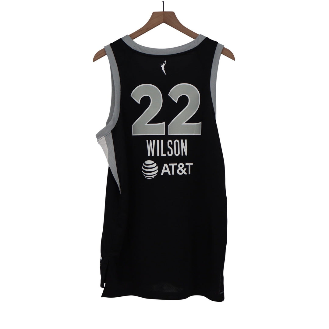 Nike Las Vegas Aces A'ja Wilson 22 Explorer Edition Jersey Black L