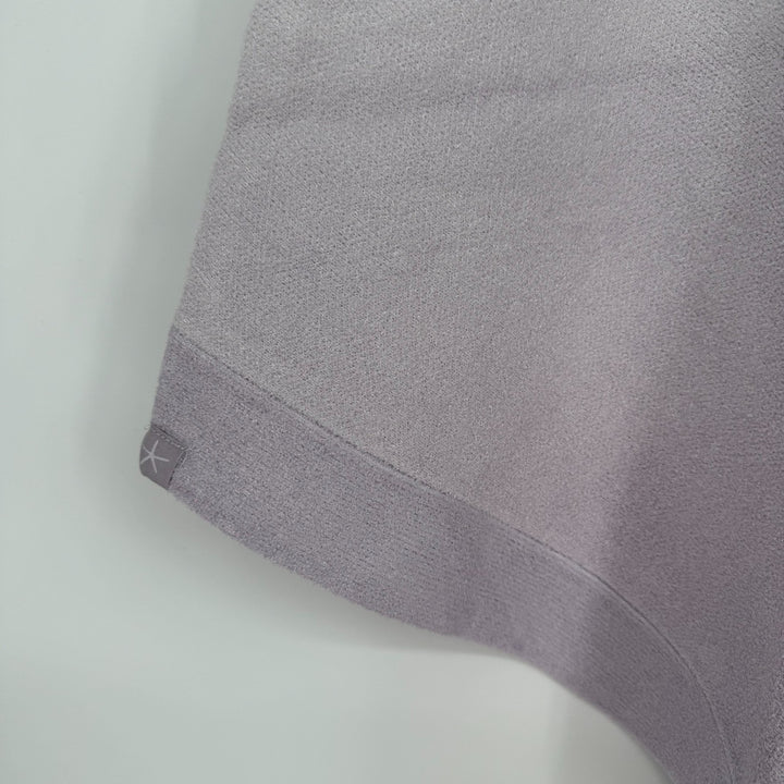 Barefoot Dreams CozyChic Ultra Lite Ocean Breeze Poncho Womens Soft Violet Ombre