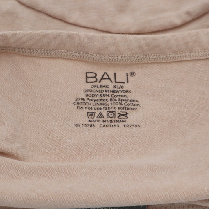 Bali Breathable Cotton Hi-Cut Panty Nude Beige DFLEHC XL 8 New