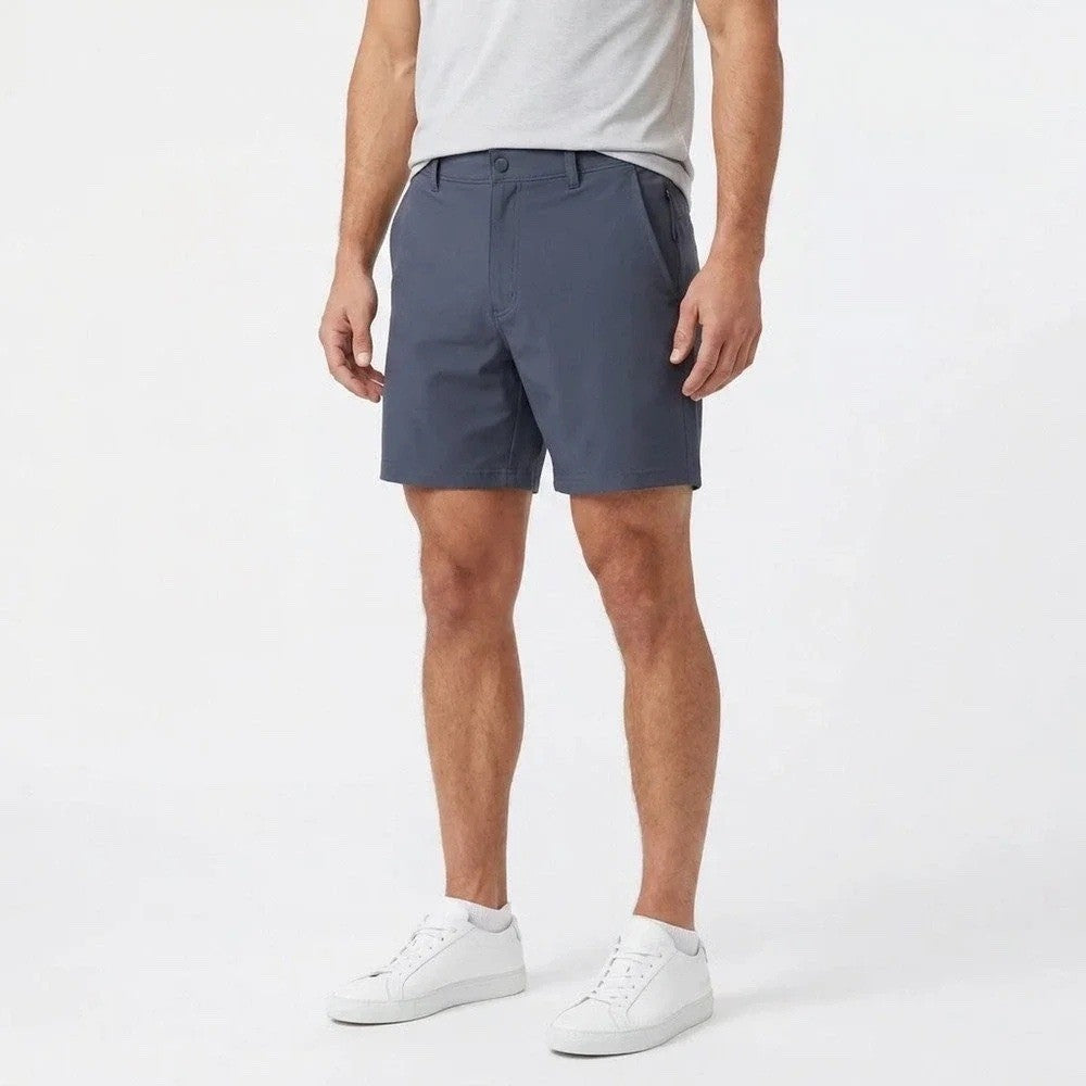 VRST Mens Resort Short Indigo Blue Size S 4-Way Stretch Quick Dry UPF 50+ NEW
