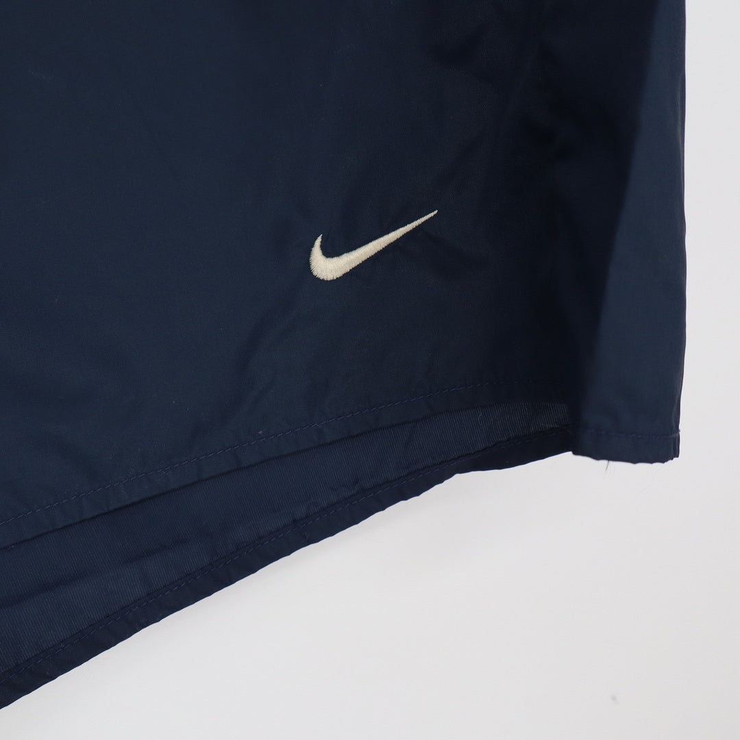 Nike Shorts Mens XXL Navy Blue Embroidered Swoosh Mesh Lined Athletic Good