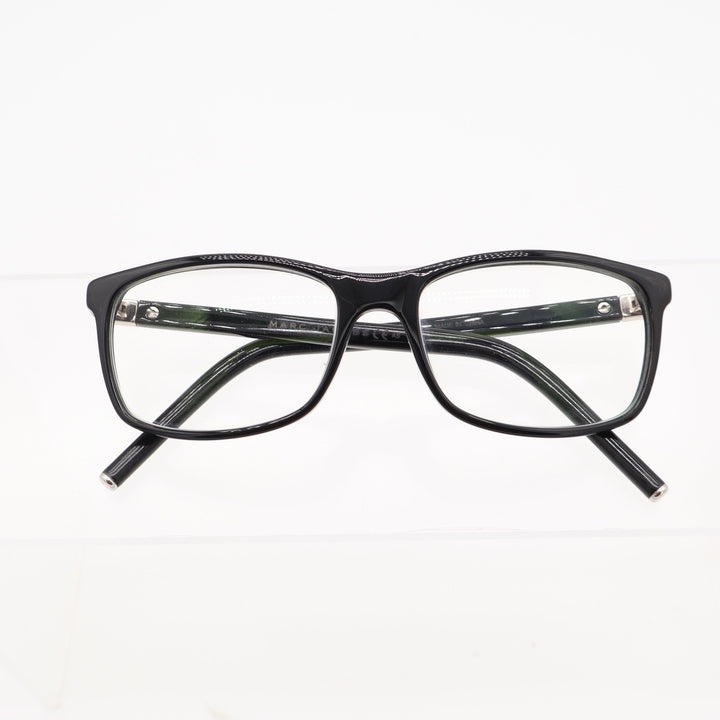 Marc Jacobs Eyeglasses Unisex N/A MARC 74 807 Black Rectangular Excellent