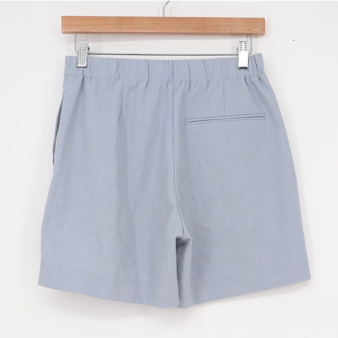 Samsoe Samsoe Hoys F Shorts Serenity Mel Blue Tailored Elastic Back XS
