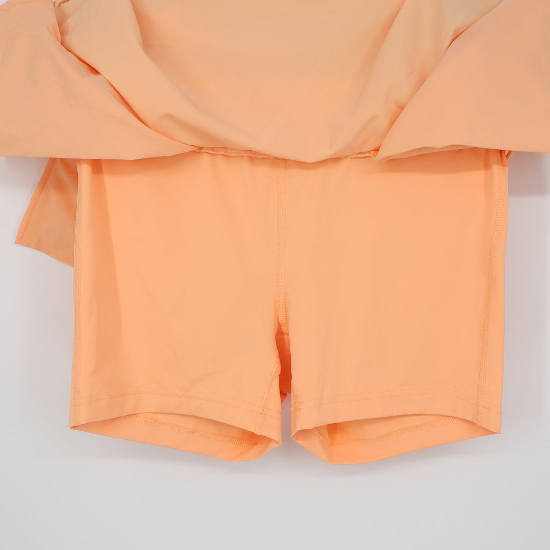 Walter Hagen P11 16" Lightweight Core Skort Peach Fuzz Womens Small NEW