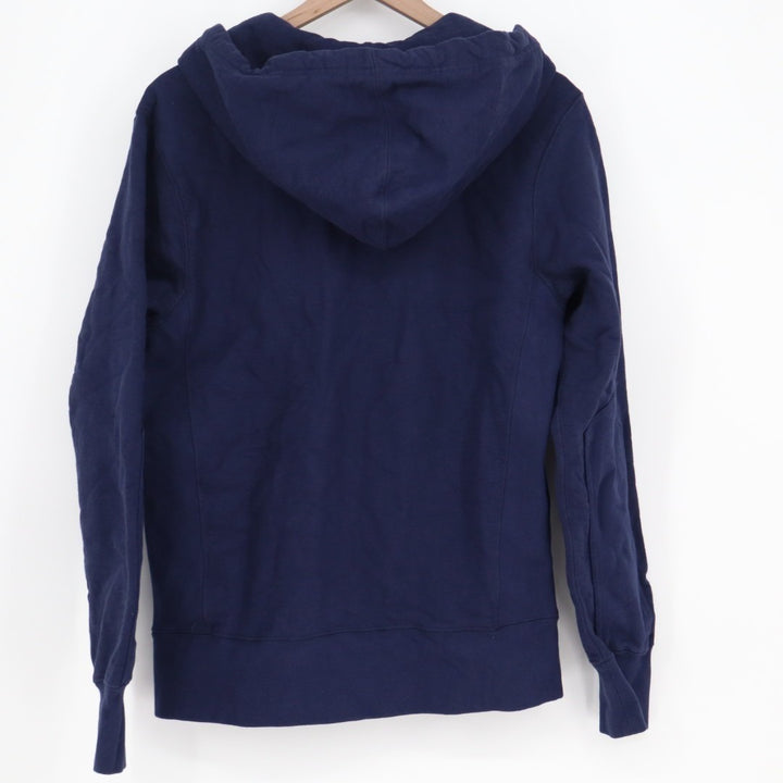 American Giant Classic Hoodie Men Small Blue Full Zip Cotton Fleece Long Sleeve