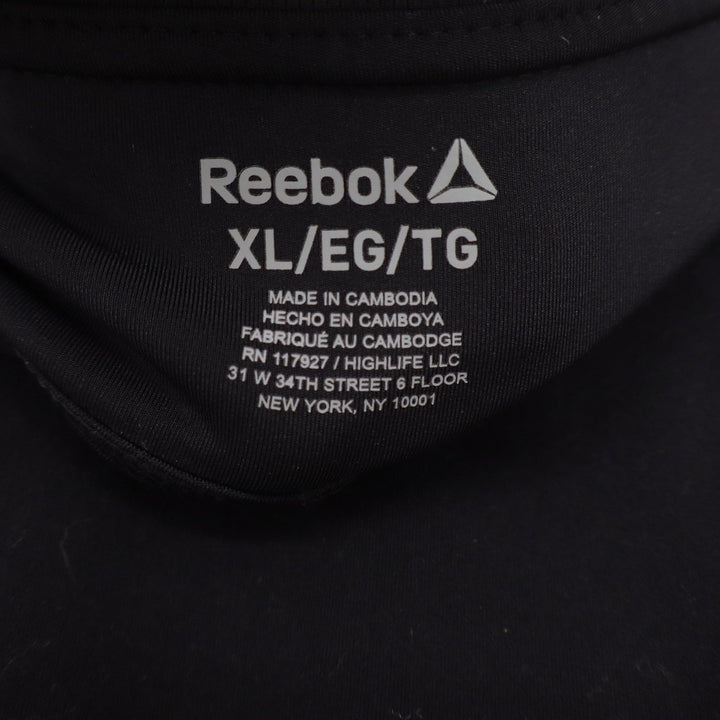 Reebok Womens Black Athletic Skort XL Built-in Shorts Pocket