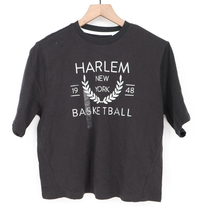 DSG Girls Medium 10-12 Harlem New York Basketball Graphic Tee Black