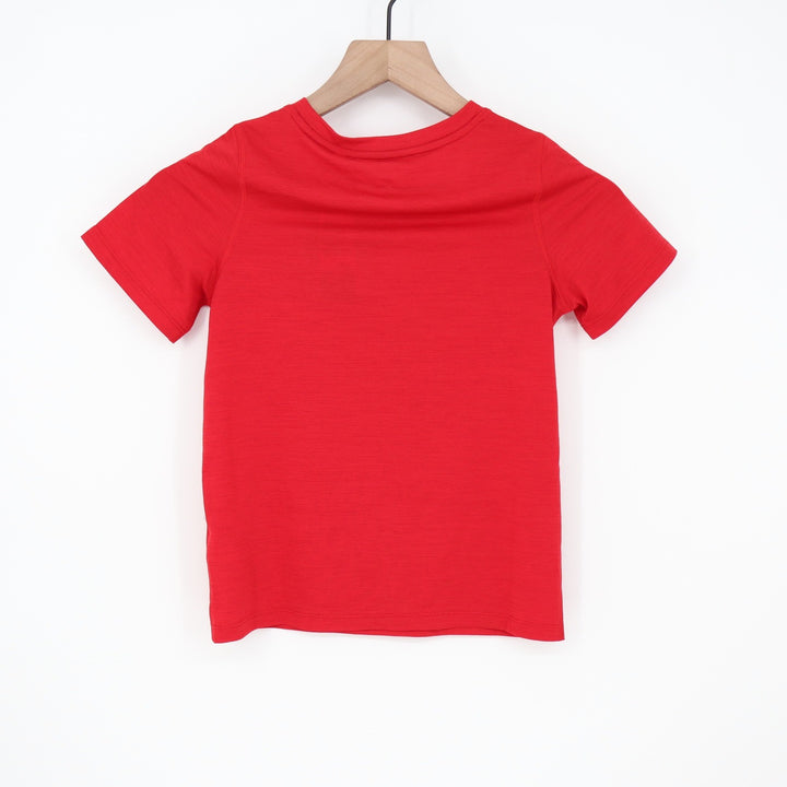 DSG Boys Movement Tee Team Red Heather Moisture Wicking Shirt XS 6-7 DAB14105