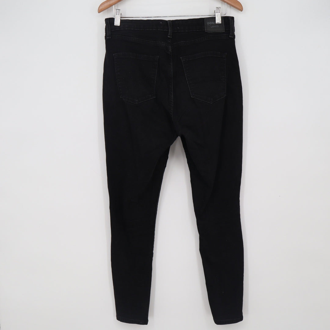 Denizen Jeans Womens 12 Ultra High-Rise Super Skinny Black Stretch Excellent