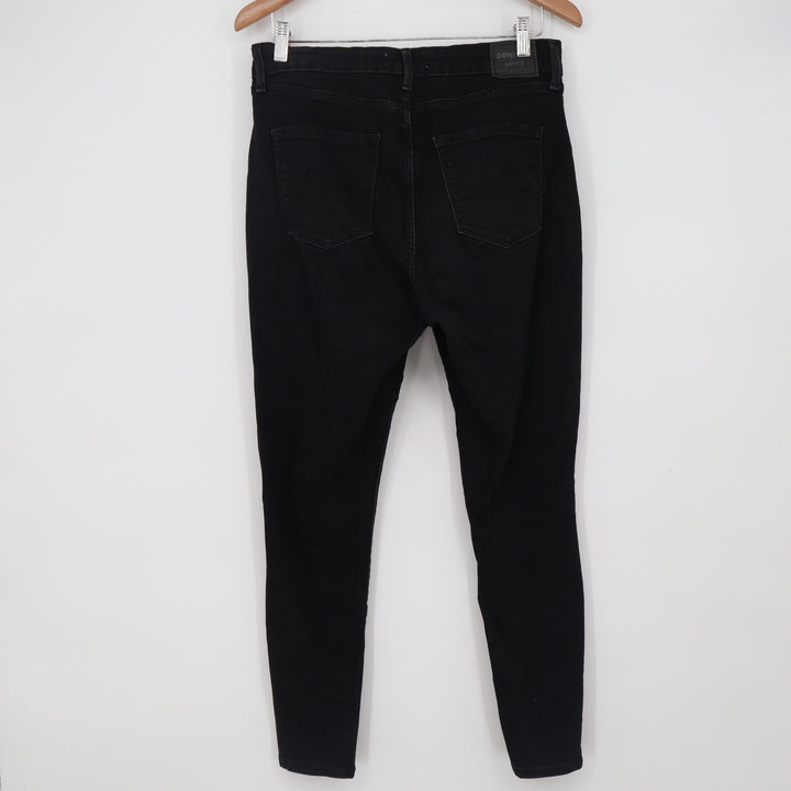Denizen Jeans Womens 12 Ultra High-Rise Super Skinny Black Stretch Excellent