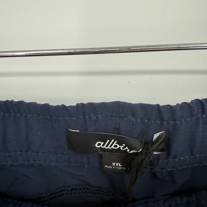 Allbirds Natural Run Shorts XXL Navy Blue Merino Wool Blend Athletic Performance