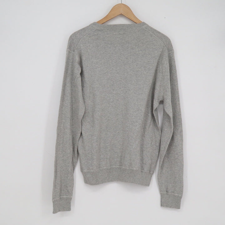 Bonobos Mens Heather Grey 100% Cotton Crewneck Pullover Sweater Size M