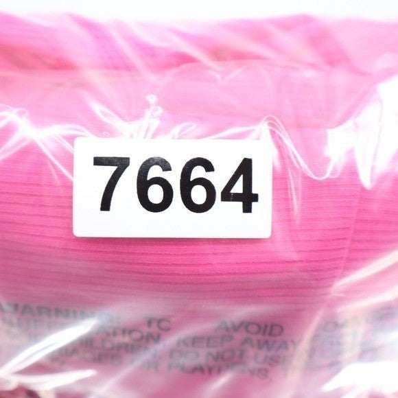 Naked Wardrobe Hot Pink Ribbed Split Hem Pants Womens Small