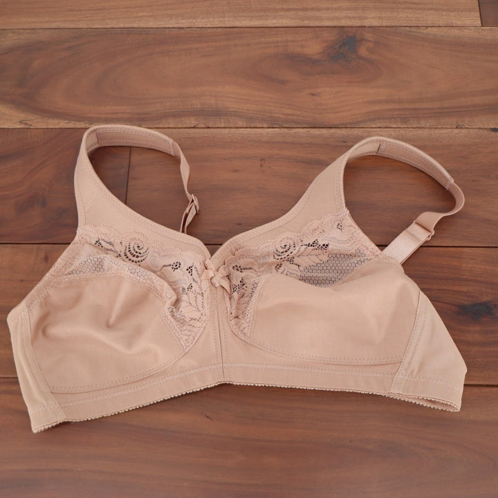 Glamorise MagicLift Minimizer Bra Womens 36C Blush Stretch Adjustable Strap