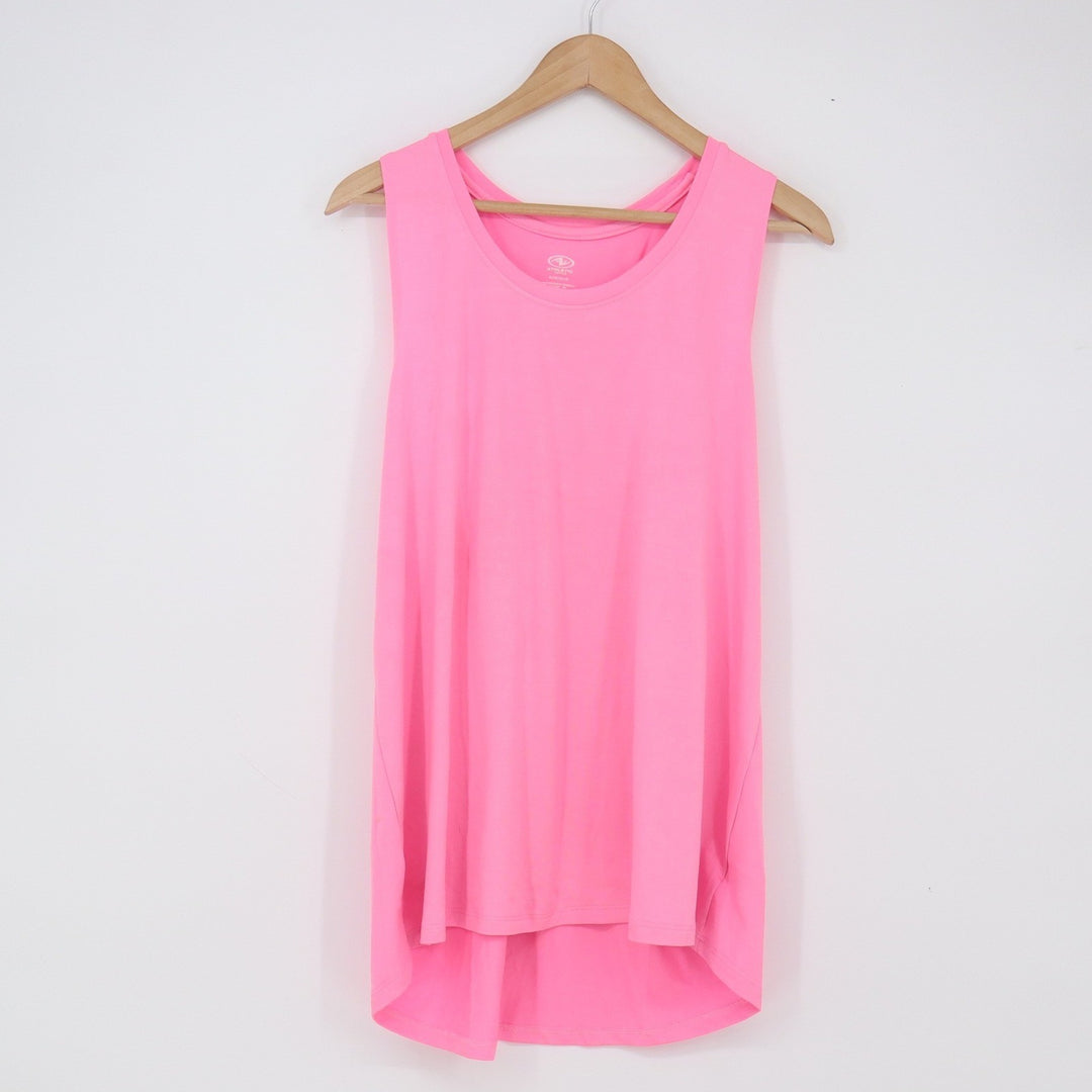Athletic Works Tank Top Women's XL Pink Racerback Active Excellent