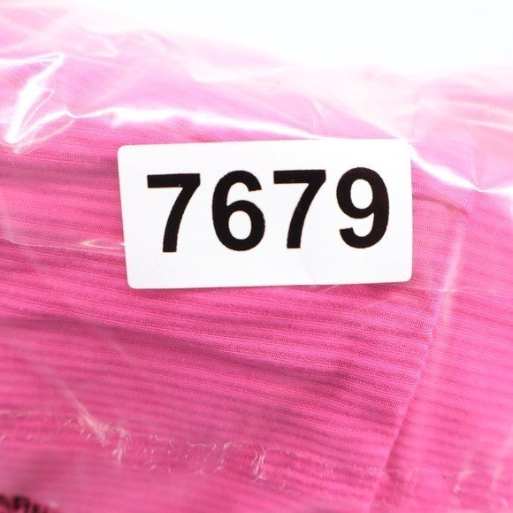 Naked Wardrobe Hot Pink Ribbed Split Hem Leggings Pants NW-P2180 XL