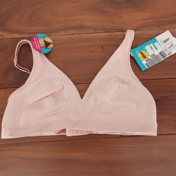 Vanity Fair Illumination Bralette Bra Womens Small Sheer Quartz Wireless Stretch