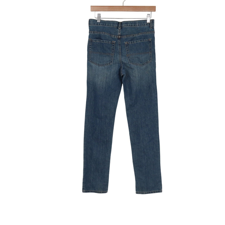 The Childrens Place Skinny Jeans Boys Size 14 Medium Wash Blue Denim Adjustable
