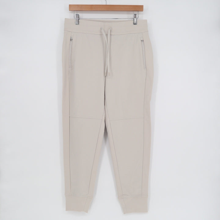 Athleta Headlands Hybrid Joggers Beige Petite 8P Hiking Travel Pants