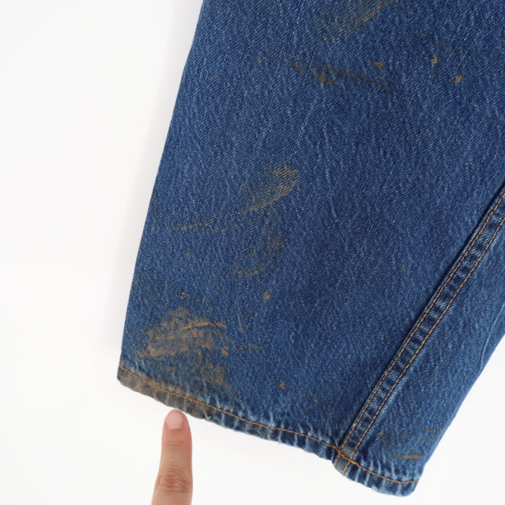 Aeropostale 90s Baggy Distressed High Rise Jeans Medium Wash Blue Size 6 Reg
