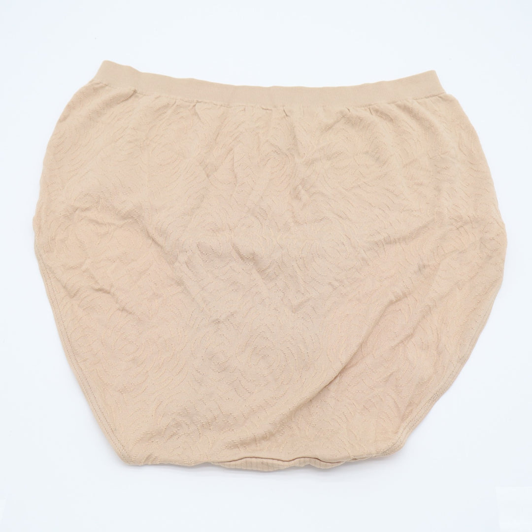 Bali Comfort Revolution Microfiber Brief Panty Womens 10/11 Nude Full Coverage