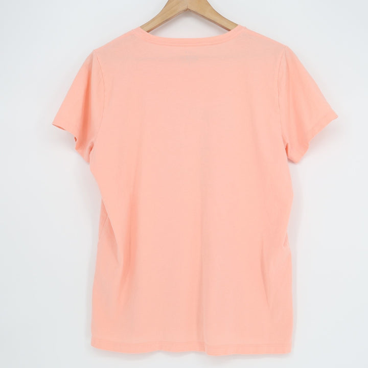 J.Crew Collector T Shirt Womens L Pink Captain's Bike Rental Martha's Vineyard